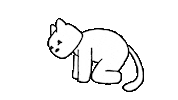 Cat Throwing Up Sticker