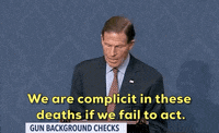 gun control senate debate universal background checks GIF