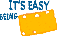 Easycheesyblinddates Sticker by MILRAM