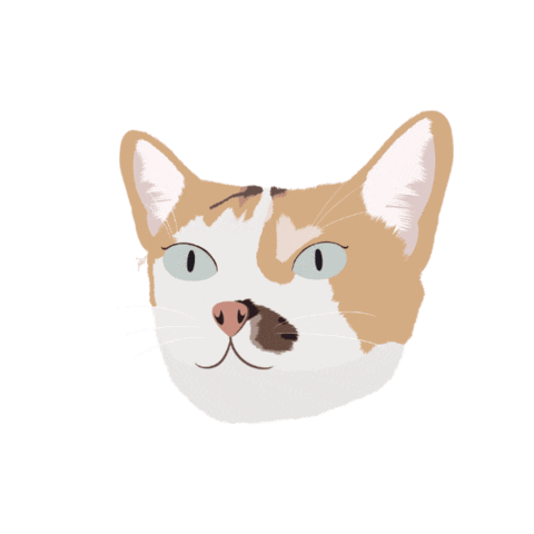 Art Cat Sticker