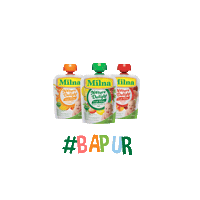 milnaid pure mnd milna bapur Sticker