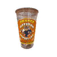 Beer Orange Sticker by Matador Michelada