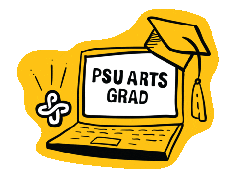2021Pdxgrad Sticker by Portland State University