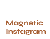 Magnetic Instagram Sticker by Clémence Laborde
