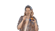 CarlaDelaney peace singing yoga actress Sticker