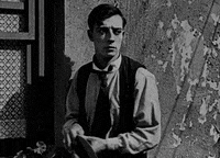 buster keaton neighbors GIF by Maudit