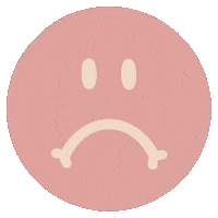 Sad Face Sticker