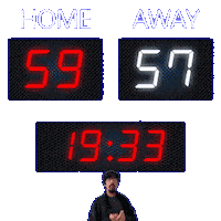 57 Away Sticker