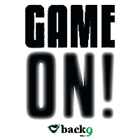Back_9_Golf golf golfer golf day golfista Sticker