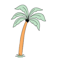 Palm Tree Summer Sticker by DrinkPals