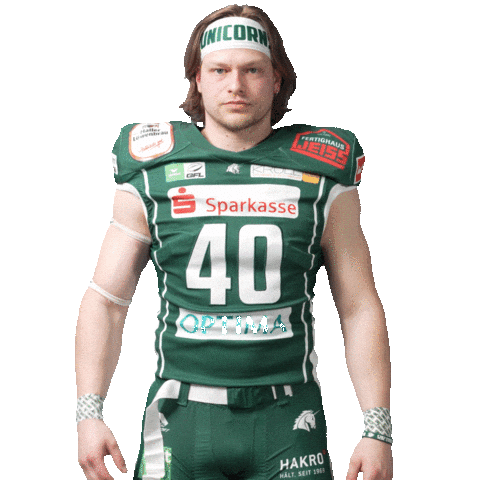 Football Linebacker Sticker by Schwäbisch Hall Unicorns