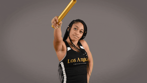 Cal State La Track GIF by Cal State LA Golden Eagles