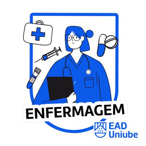 UniubeUra giphyupload cursos ead enfermagem Sticker