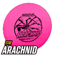 Disc Golf Arachnid Sticker by Innova Discs