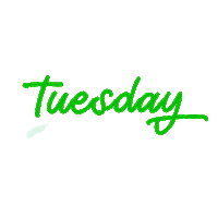 Tuesday Weekday Sticker by localefoodmarket
