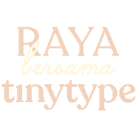Hari Raya Sticker by tinytype