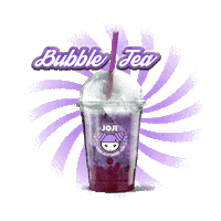 Bubble Tea Drink Sticker by JOJI