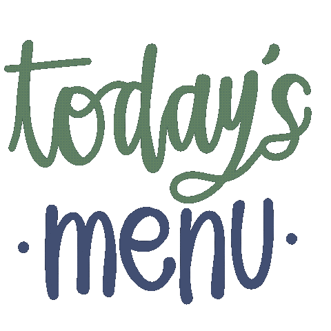ohaijoy today handlettering menu todays menu Sticker