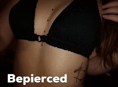 Tattoo Piercing GIF by Be pierced