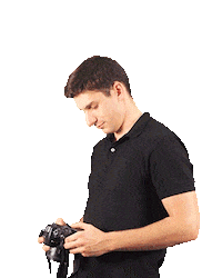 Photo Camera Sticker by ENFOCARTE PRODUCCIONES