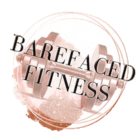 barefacedfitness barefaced fitness barefacedfitness Sticker