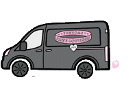 Van Dog Mama Sticker by Pawsome Paws Boutique