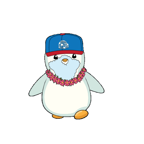 Penguin Hello Sticker by Pudgy Penguins
