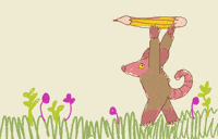 Artist Pet GIF