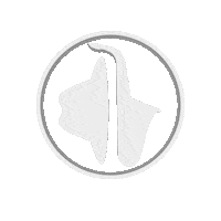 olauka music logo dj club Sticker