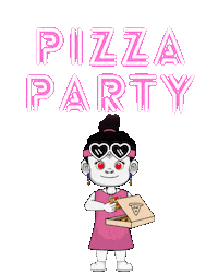 Happy Fun Sticker by Zhotcita