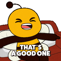 So Good Lol Sticker by Plan Bee Studios