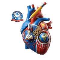 Pulsar Sticker by Colegio Giordano