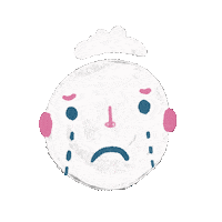 Nani_nanu sad handdraw horasad naninanu Sticker