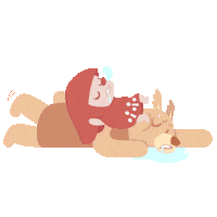 Sleep Sleeping Sticker by Play BIG Music 小啼大作兒童音樂社