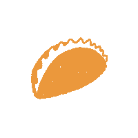 cornersbrookfield food neon tasty taco Sticker