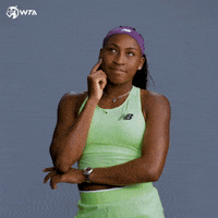 Thinking Idk GIF by WTA