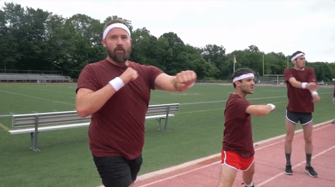 Exercise Stretching GIF by Charly Bliss