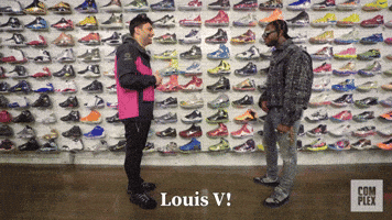 Louis Vuitton Sneaker Shopping GIF by Complex