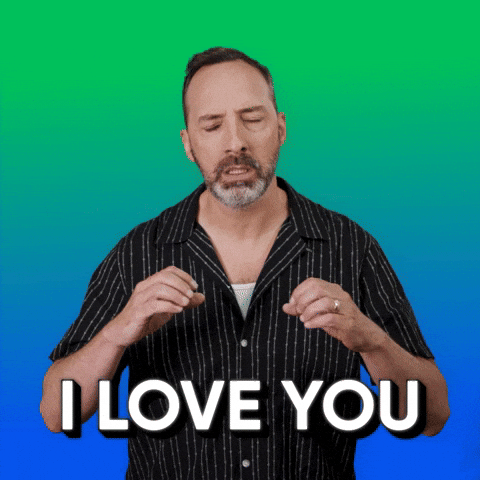 I Love You Reaction Pack GIF by Tony Hale