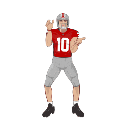 Lets Go Football Sticker by SportsManias
