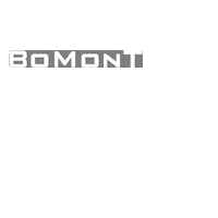 Bomont logo fashion instagram brand Sticker