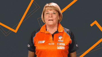 Giants Netball Eye Roll GIF by GIANTS