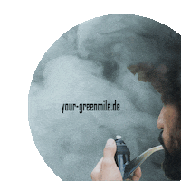 Smoke Cannabis Sticker by Greenmile