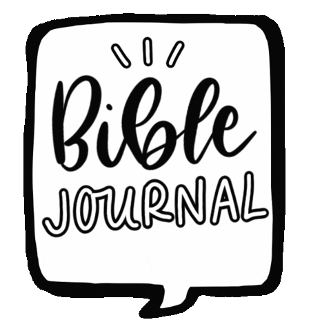 vivilarenas church faith bible journal Sticker