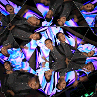 photobooth portrait kaleidoscope timeframe GIF