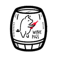 Wine Tasting Drink Sticker by Wine Pigs