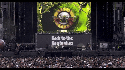 kingkaps7 giphyupload kingkaps7 guns n roses welcome to the jungle back to the beginning birmingham GIF