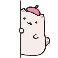 Cat Hello Sticker