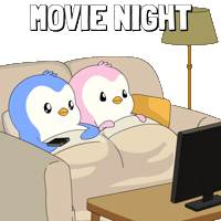 Penguin Couple Sticker by Pudgy Penguins