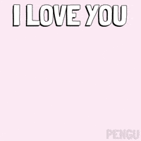 I Love You Hearts GIF by Pudgy Penguins
